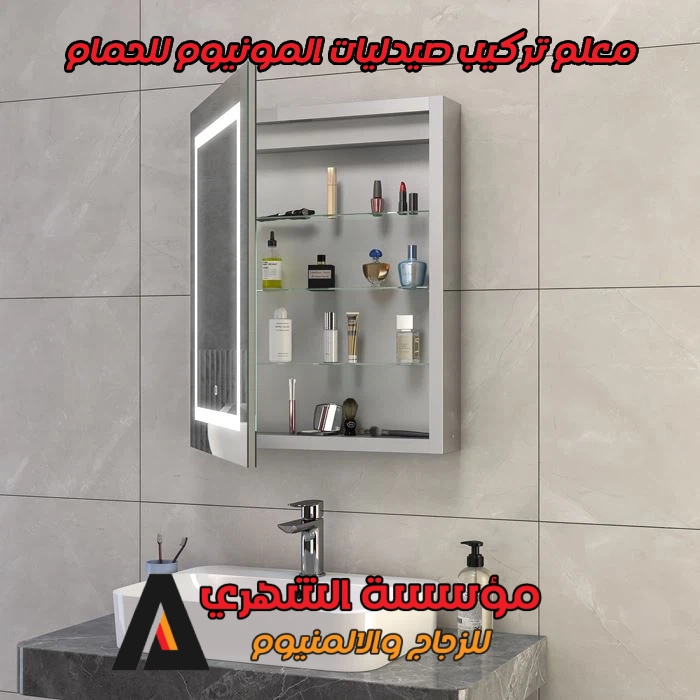 معلم تركيب صيدليات المونيوم للحمام